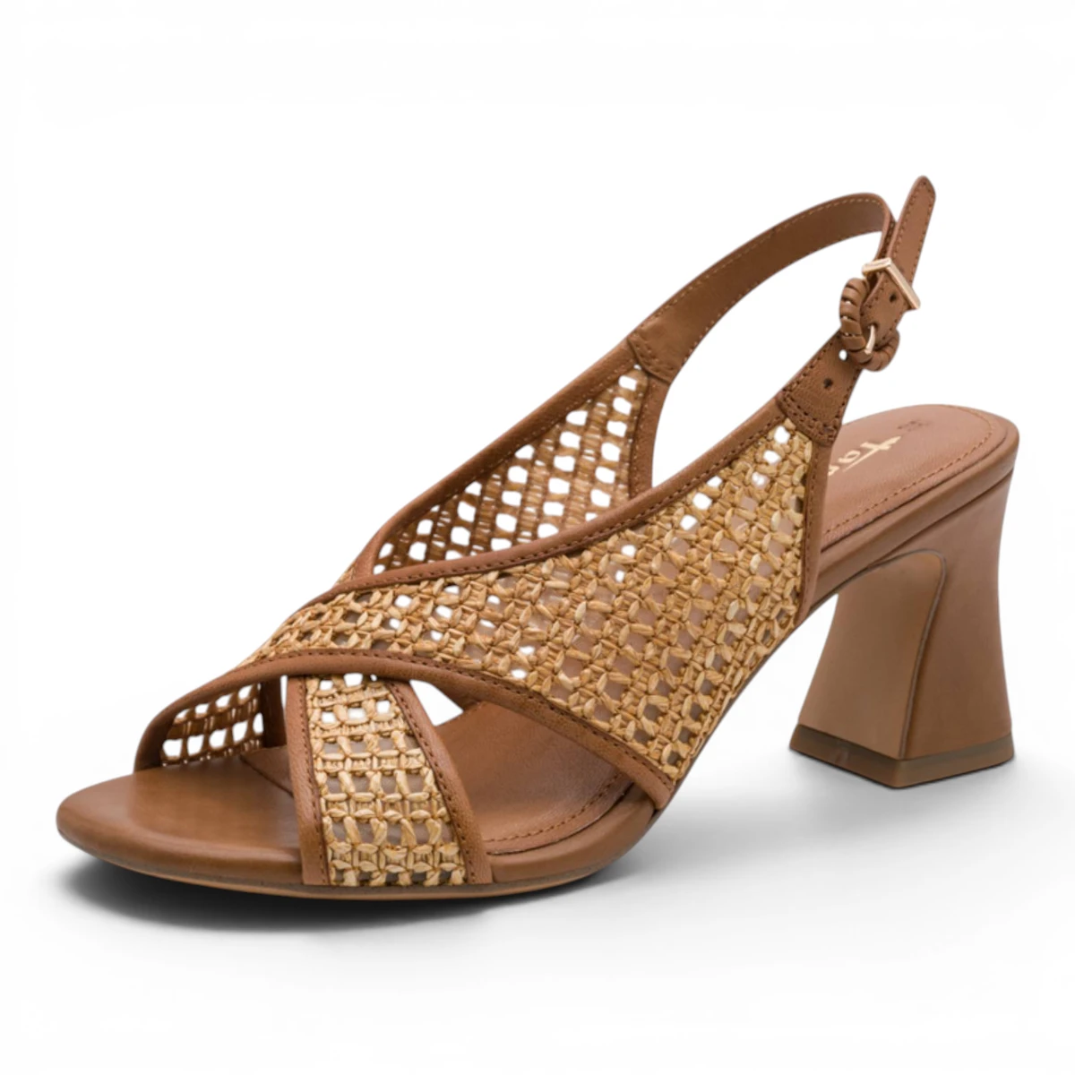 28315-46-392 Tamaris ženska sandala COGNAC COMB