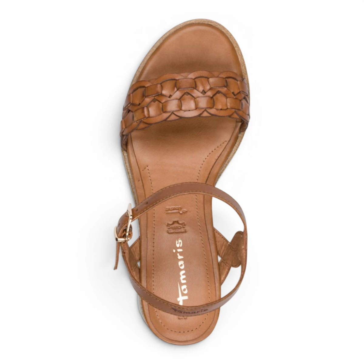 28334-46-305 Tamaris ženska sandala Cognac