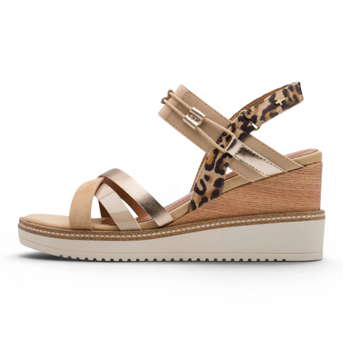 28357-44-445 Tamaris ženska sandala TAN COMB