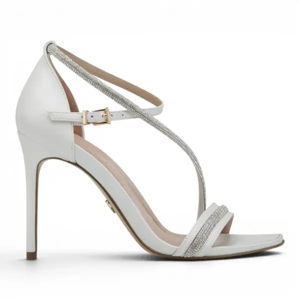Ženske kožne sandale Tamaris WHITE PEARL