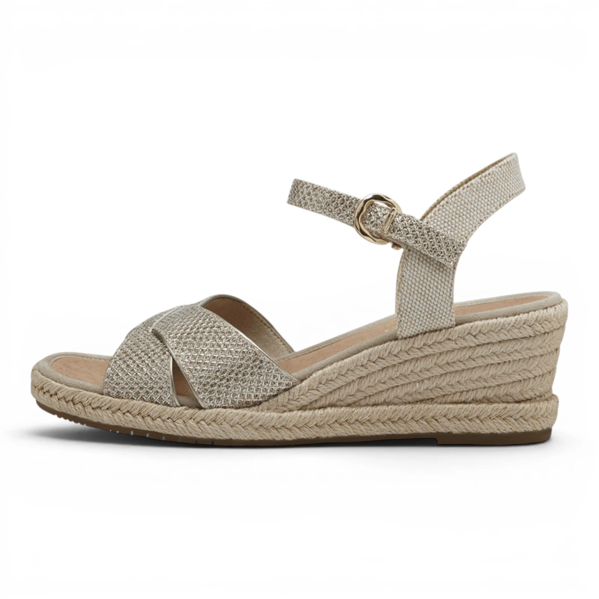 28367-42-967  Tamaris ženska sandala LT.GOLD GLAM