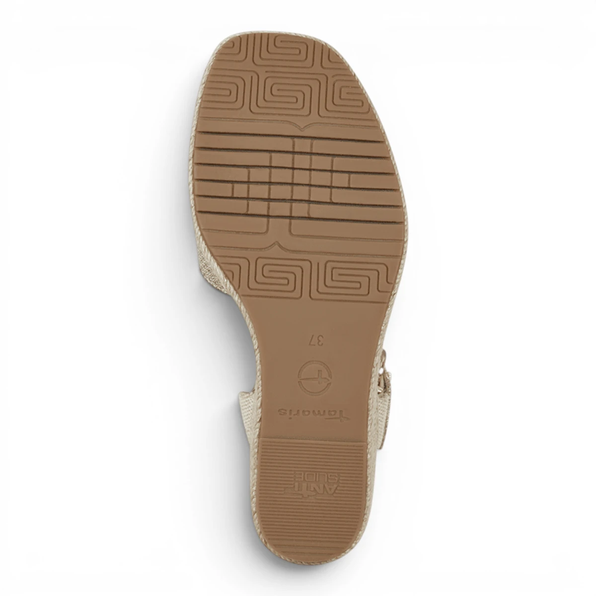 28367-42-967  Tamaris ženska sandala LT.GOLD GLAM