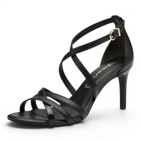 Ženske sandale Tamaris BLACK – klasična crna elegancija