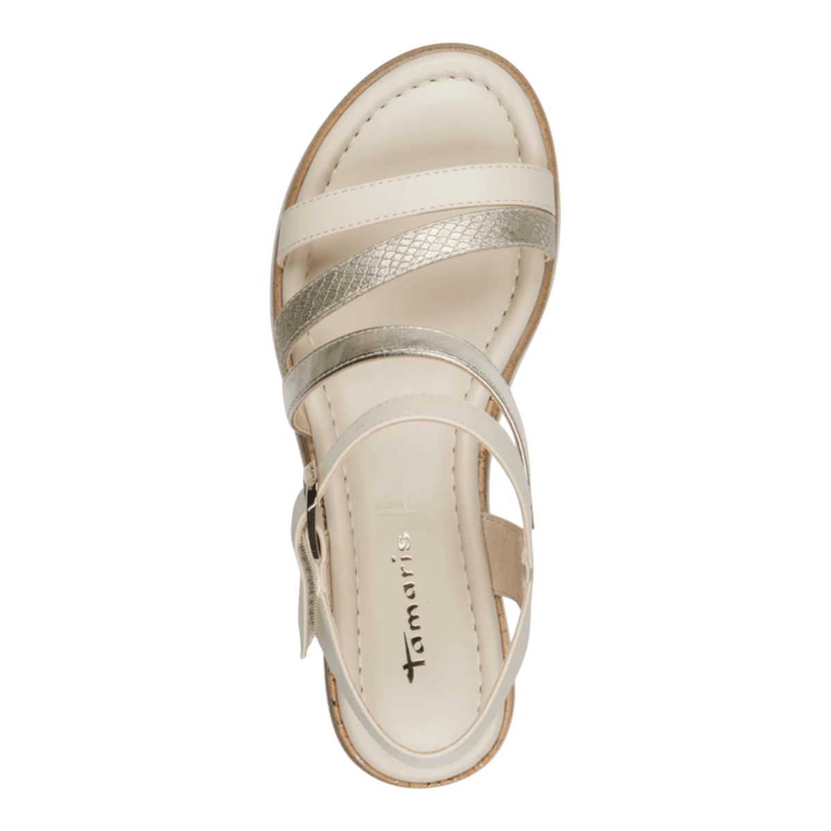 28713-46-418 Tamaris ženska sandala IVORY