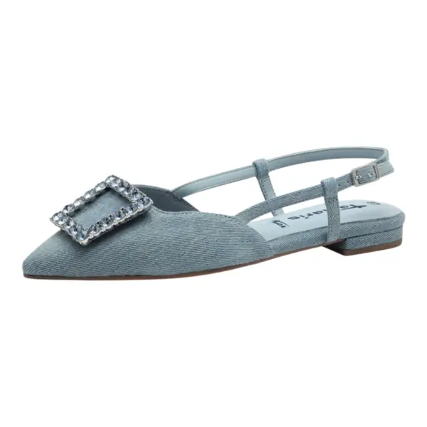 Ženske cipele na otvorenu petu Tamaris DENIM