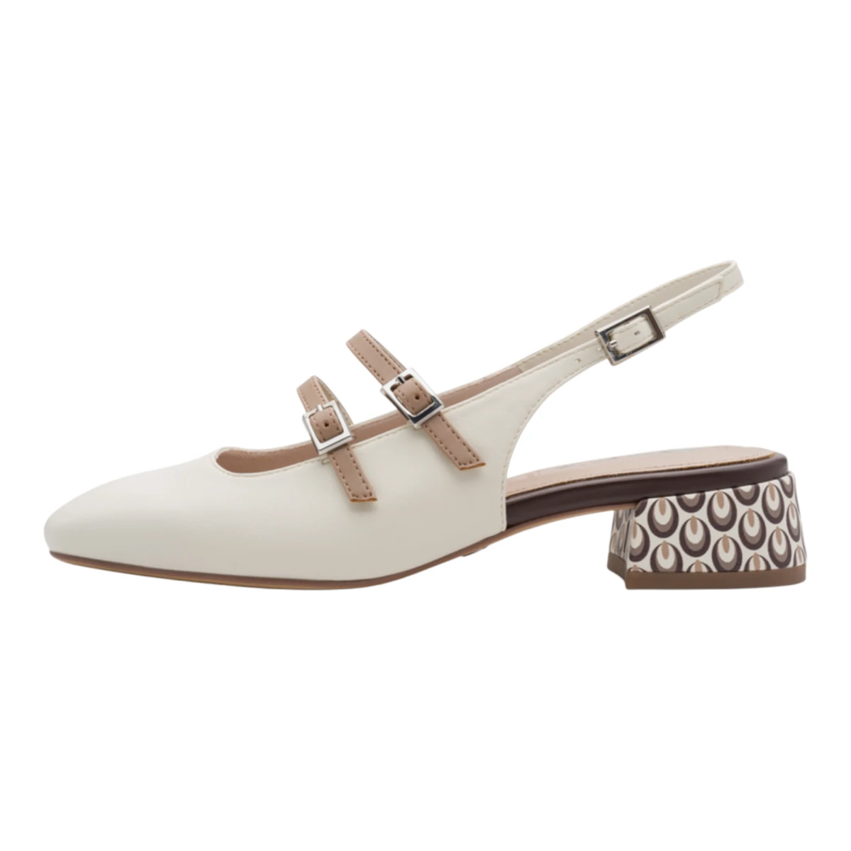 29510-44-147 Tamaris ženska cipela na otvorenu petu OFFWHITE COMB