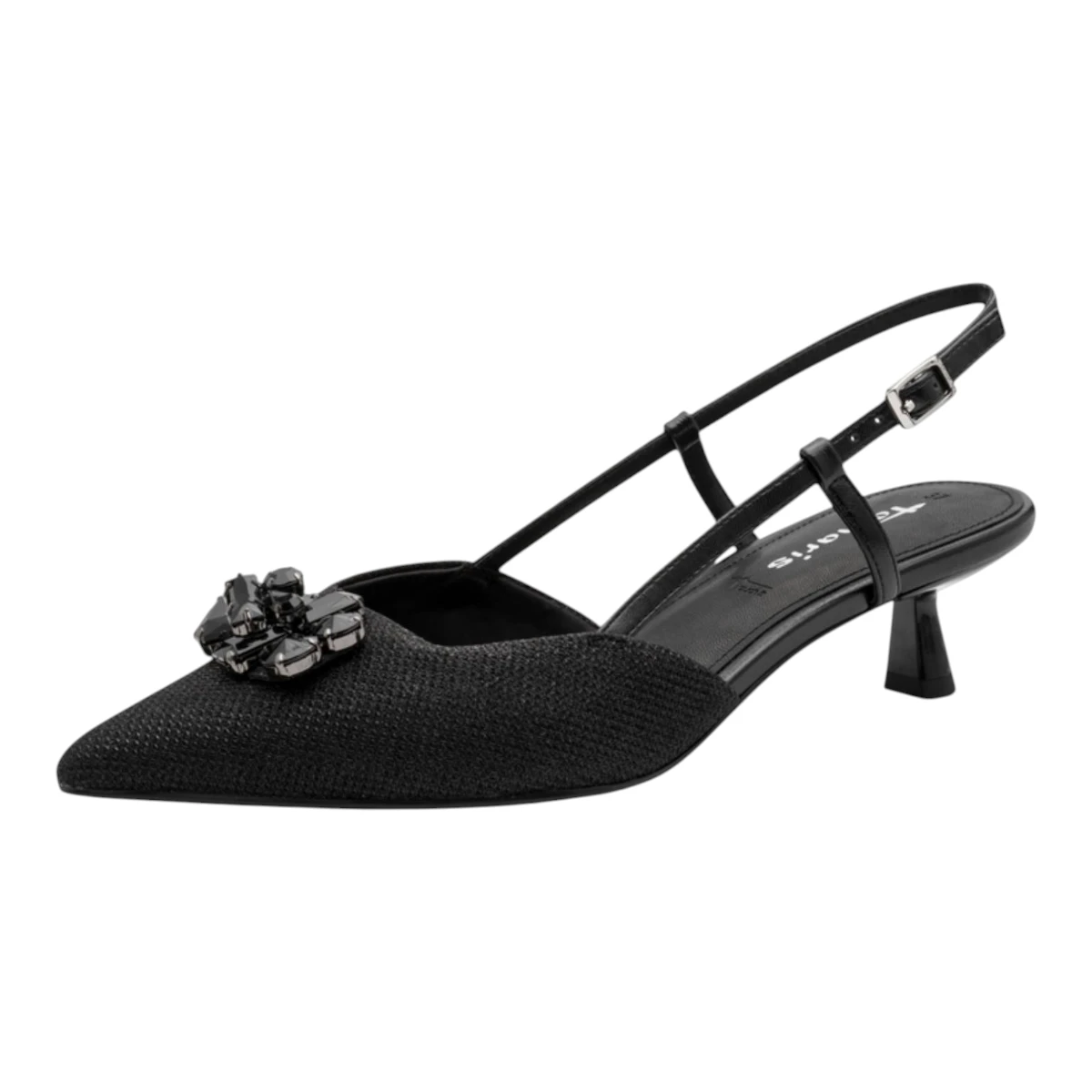 29512-46-043 Tamaris ženska cipela na otvorenu petu BLACK GLAM