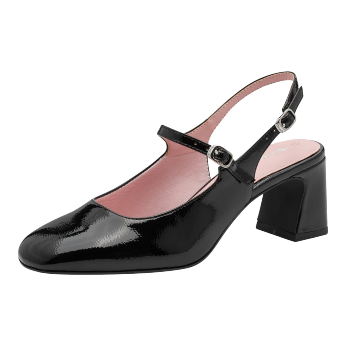 29601-46-018 Tamaris ženska cipela na otvorenu petu BLACK PATENT
