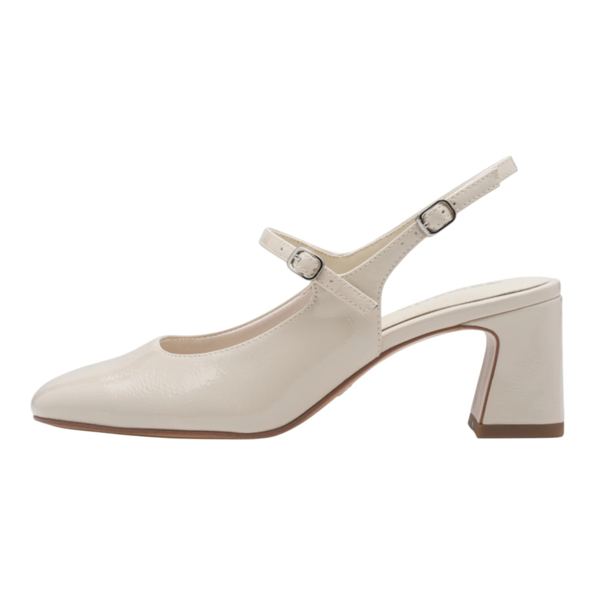 29601-46-432 Tamaris ženska cipela na otvorenu petu IVORY PATENT