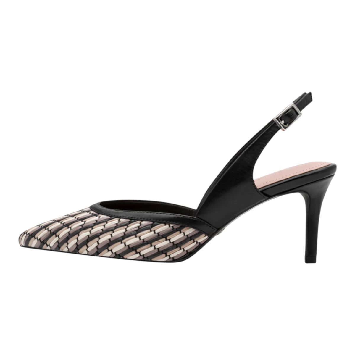 29625-46-098 Tamaris ženska cipela na otvorenu petu BLACK COMB