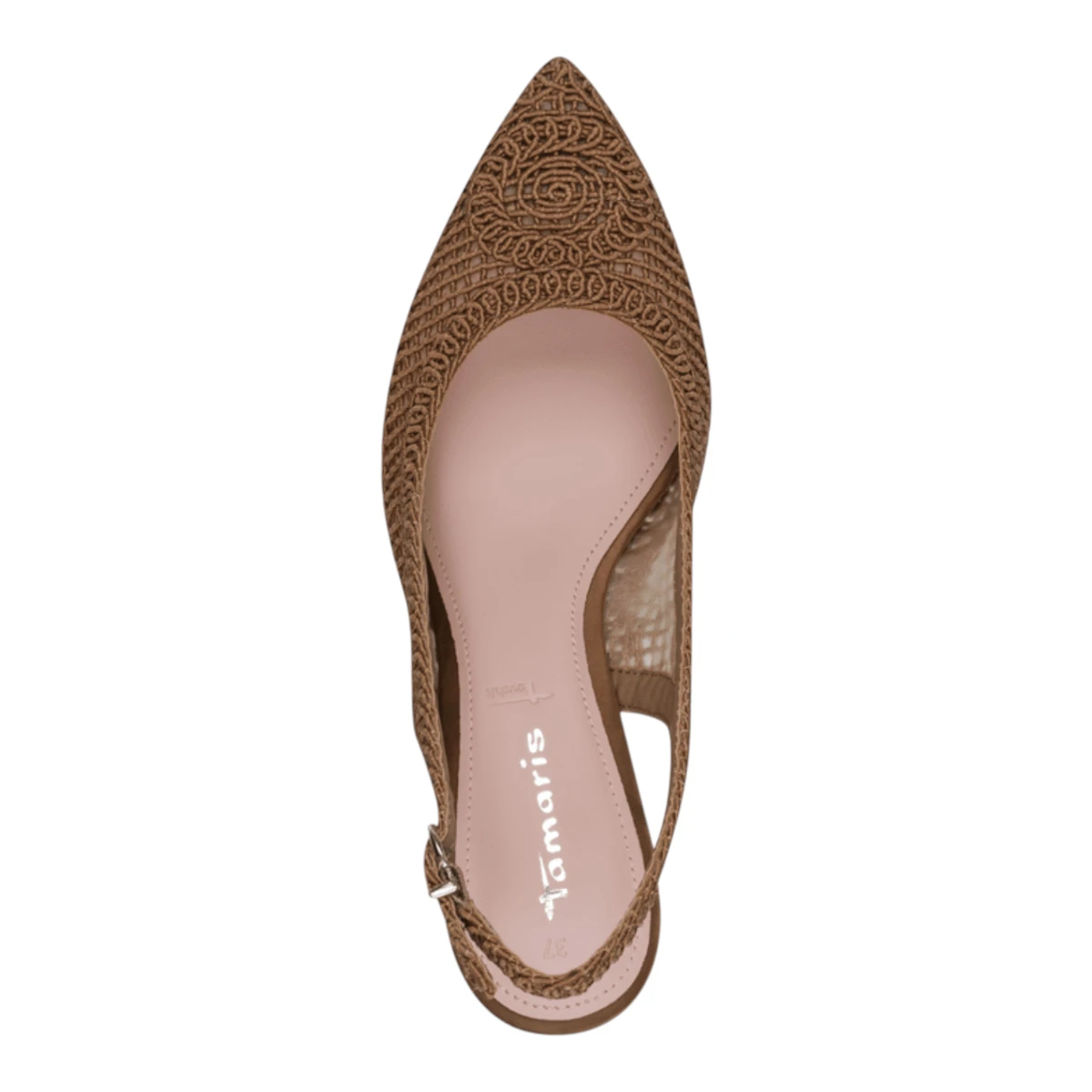 29626-46-300 Tamaris ženska cipela na otvorenu petu BROWN