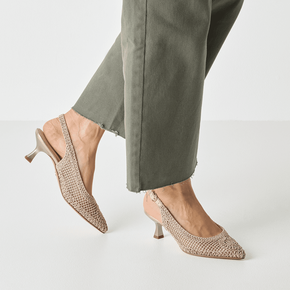 29626-46-933 Tamaris ženska cipela na otvorenu petu LIGHT GOLD