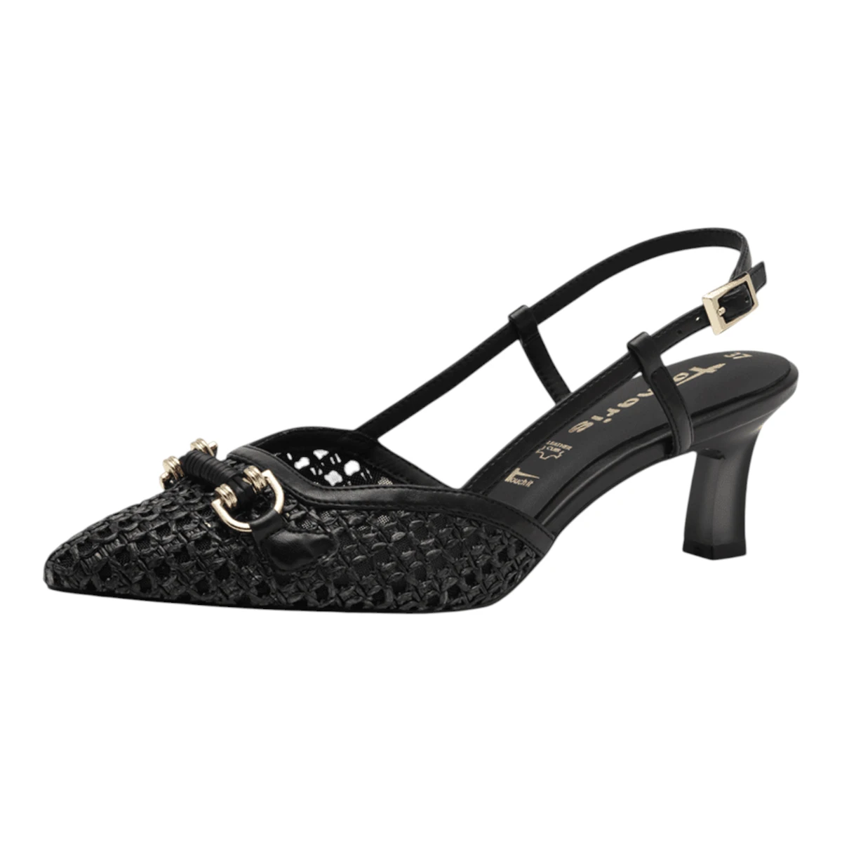 29634-44-001 Tamaris ženska cipela na otvorenu petu BLACK