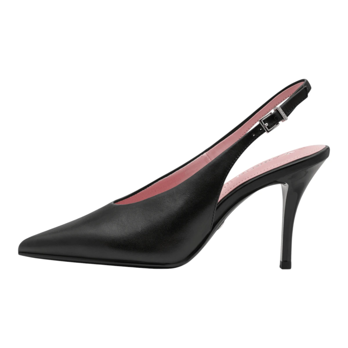 29642-46-003 Tamaris ženska cipela na otvorenu petu BLACK LEATHER