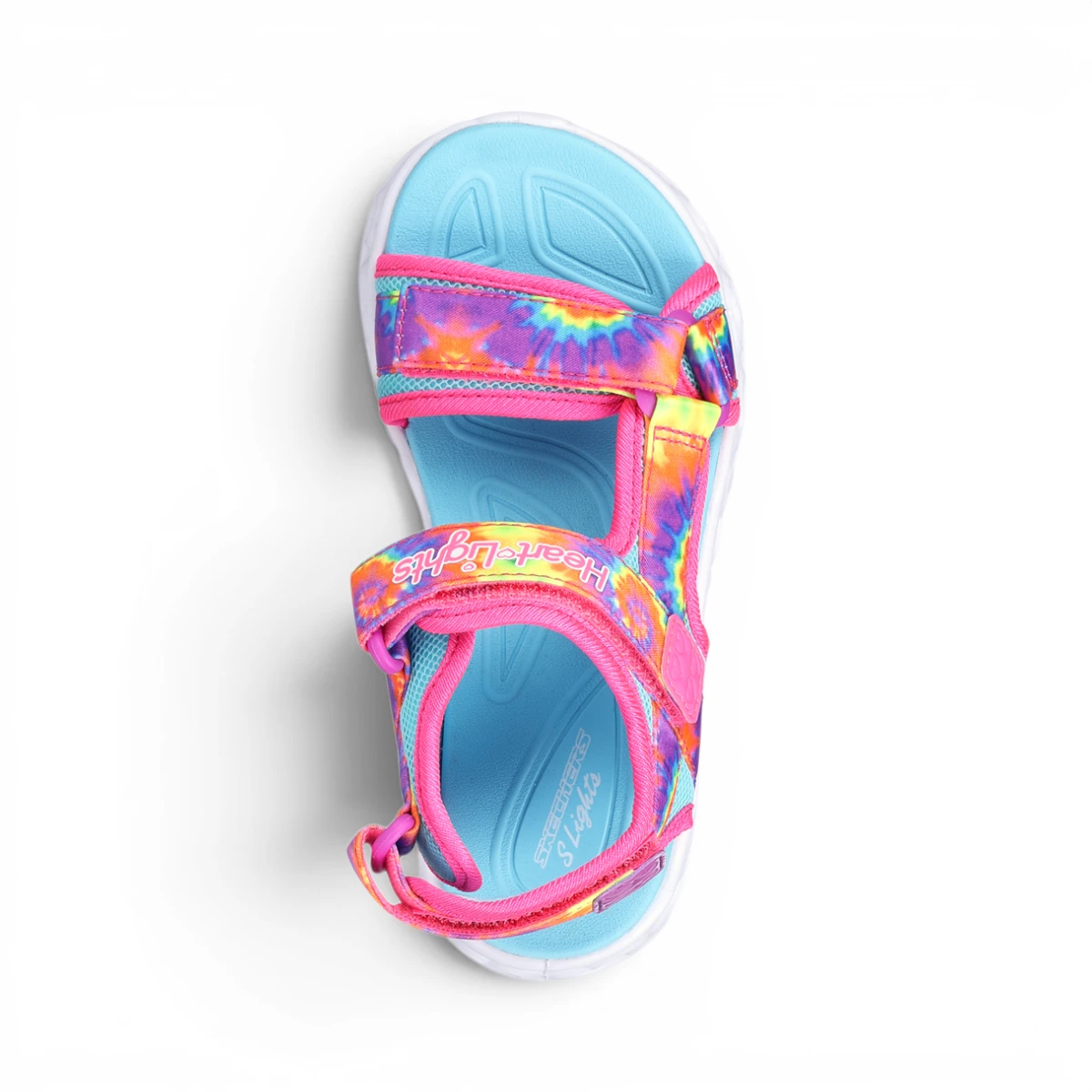 302160L-HPMT Heart Lights Sandals Color Gr sandale ružičaste – Skechers