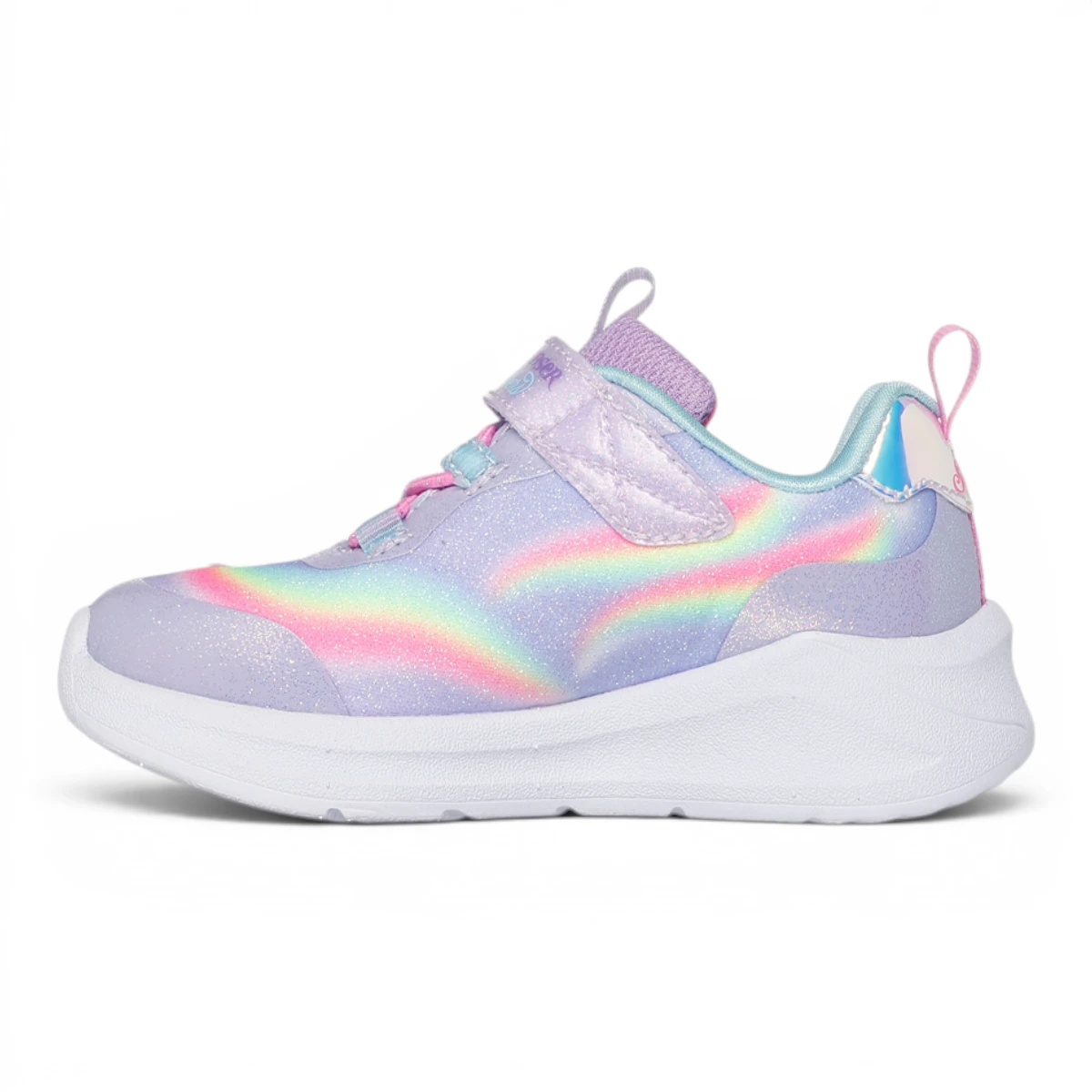 302298N-LVMT Unicorn Chaser LVMT svjetleće dječje tenisice ružičasto-ljubičaste – Skechers