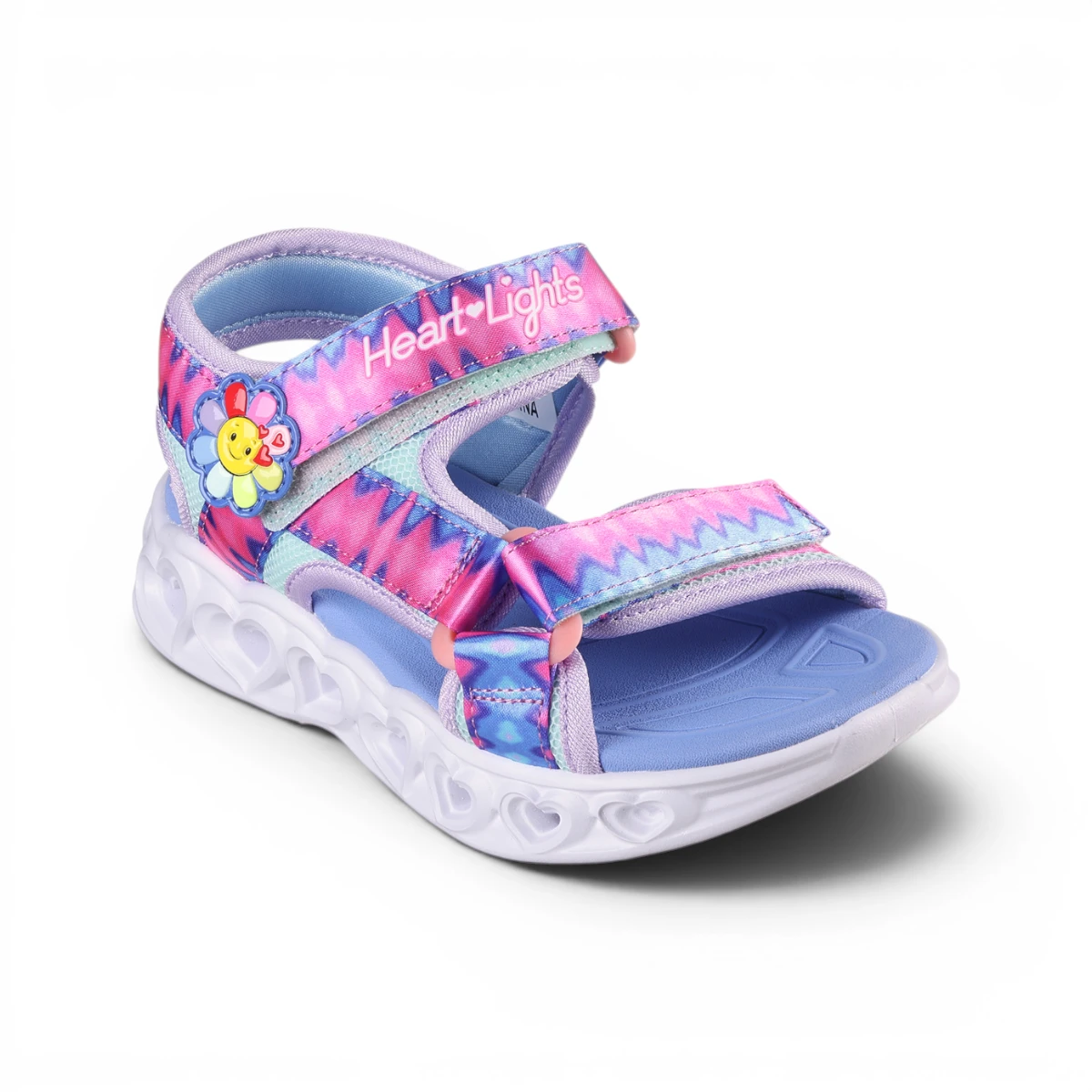 302675L-LVMT Heart Lights Sandals Miss V dječje sandale ružičaste – Skechers