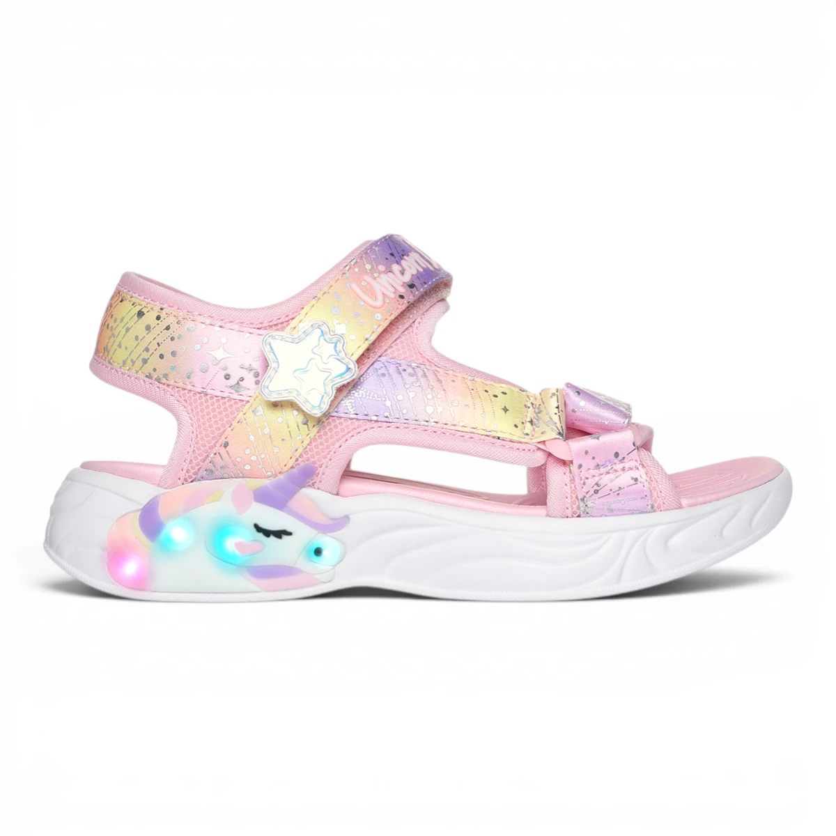 302682L-LPMT Unicorn Dreams Sandal Majes dječje sandale ružičaste – Skechers