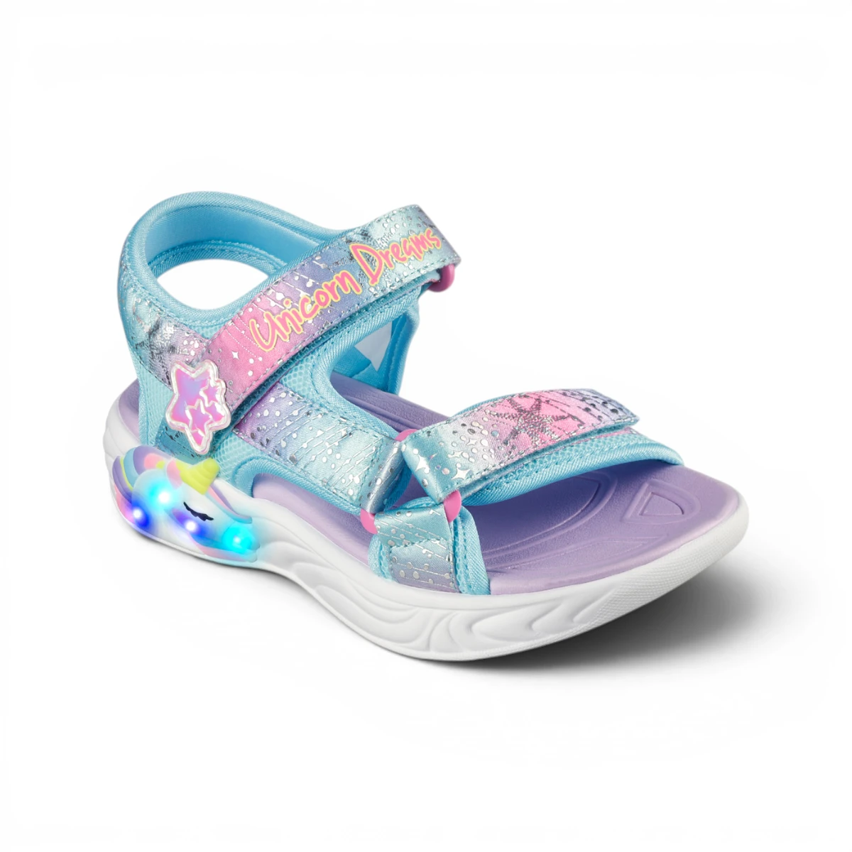 302682L-PRMT Unicorn Dreams Sandal Majes dječje sandale multicolor – Skechers