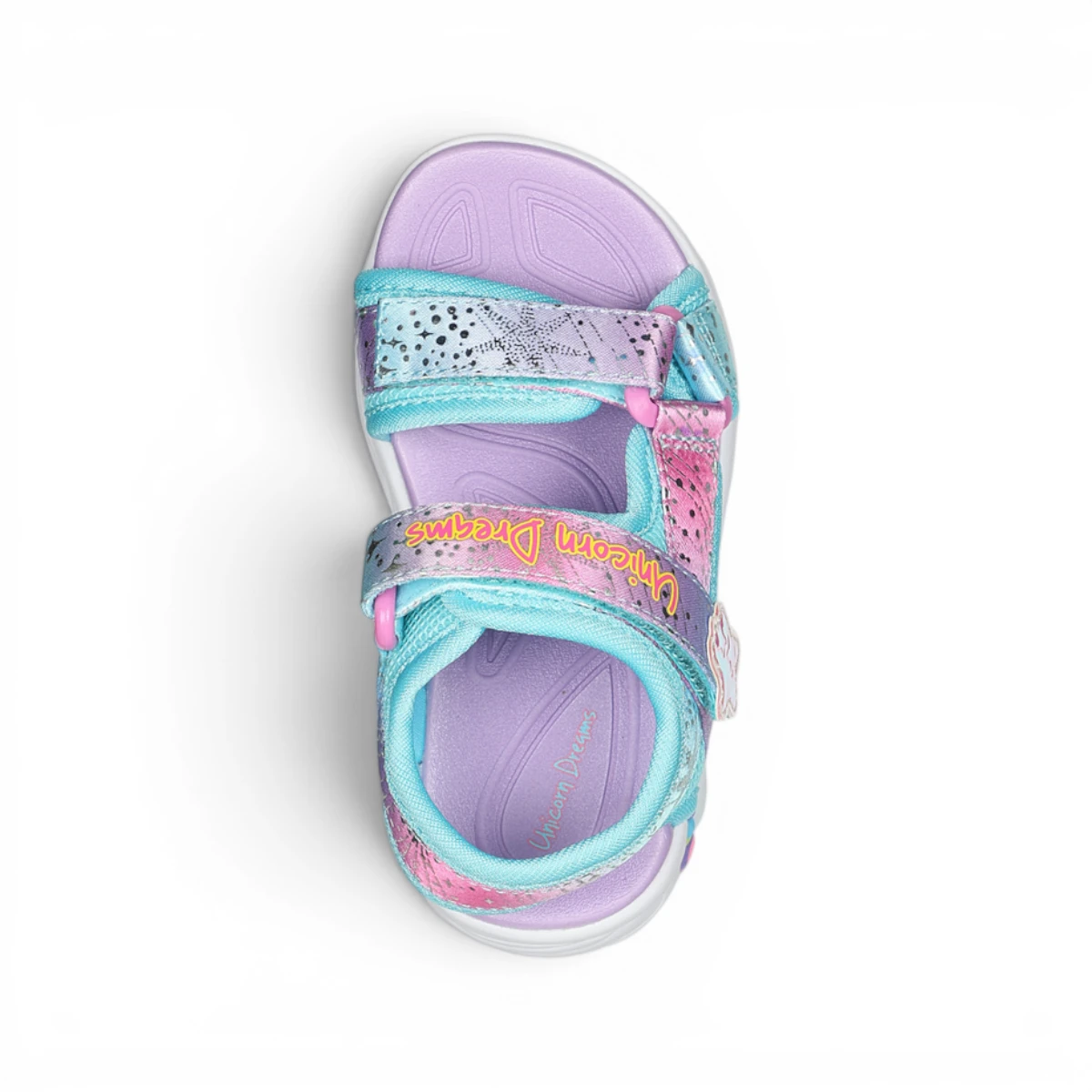 302682N-PRMT Unicorn Dreams dječje sandale s motivom jednoroga multicolor – Skechers