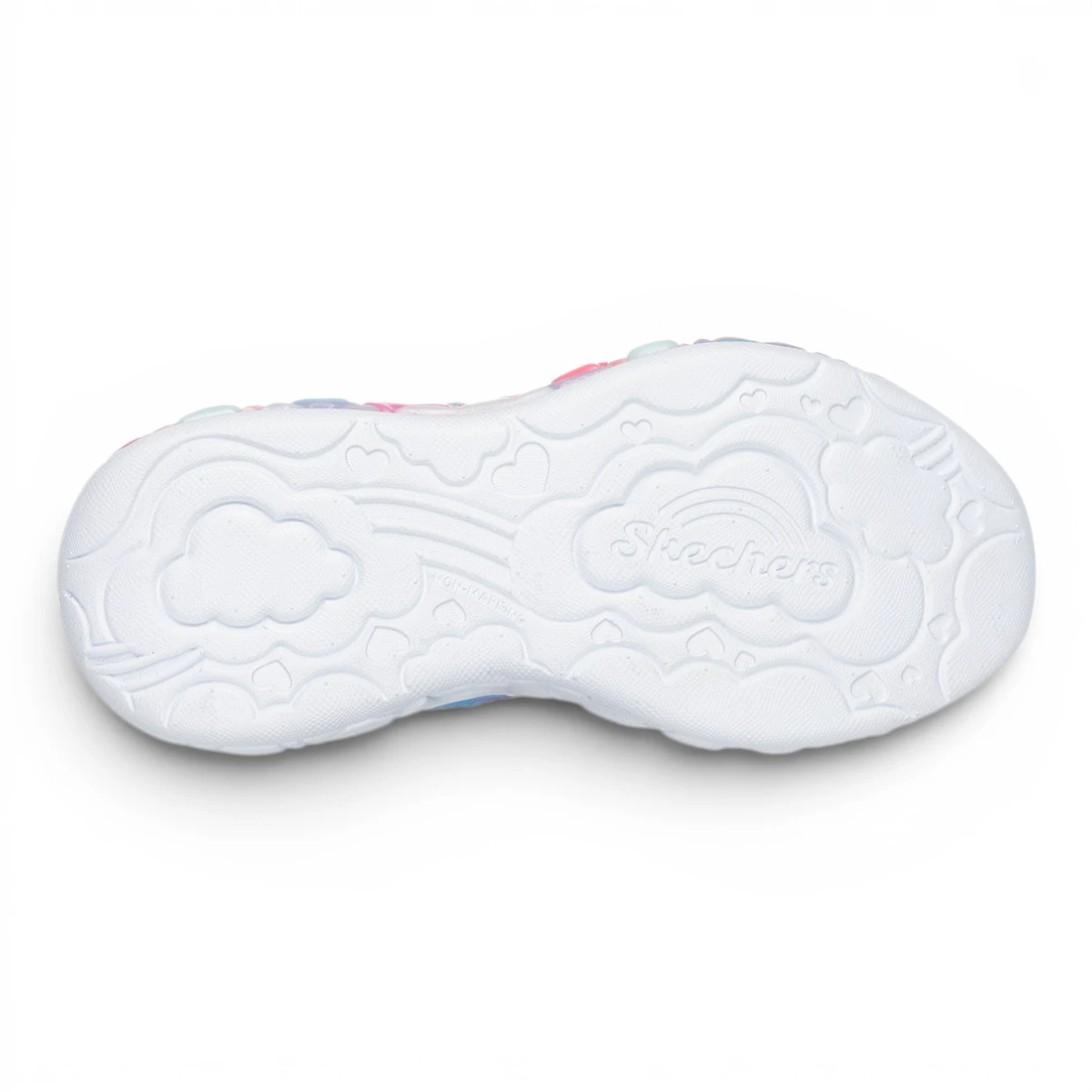 302696L-LBMT Eternal Heart Lights dječje tenisice plavo/roze – Skechers