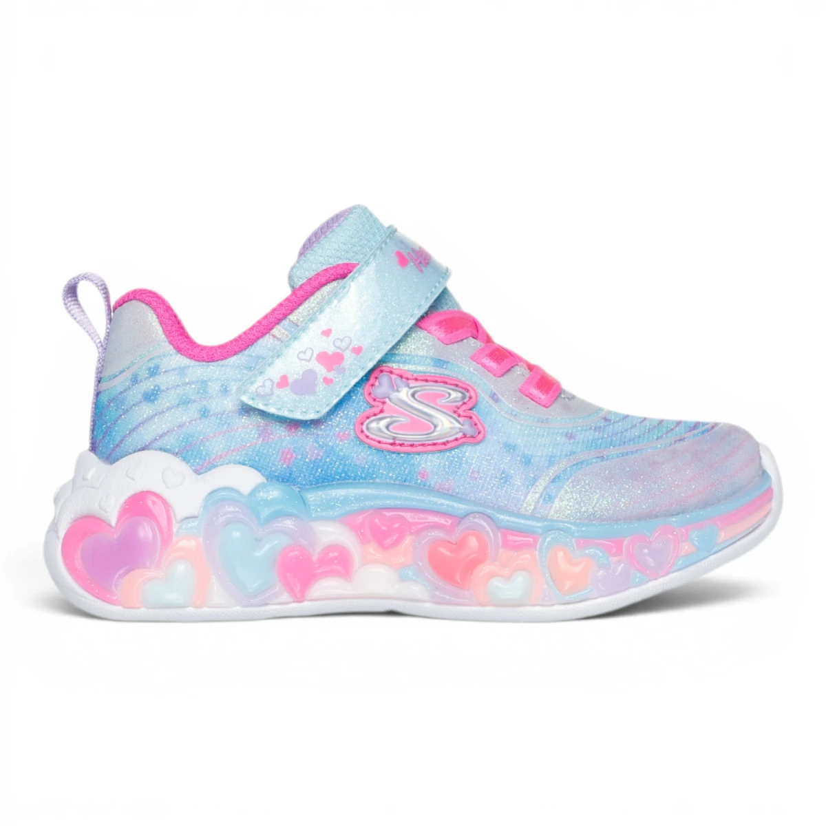 302696N-LBMT Eternal Heart Lights dječje tenisice plavo-multicolor – Skechers
