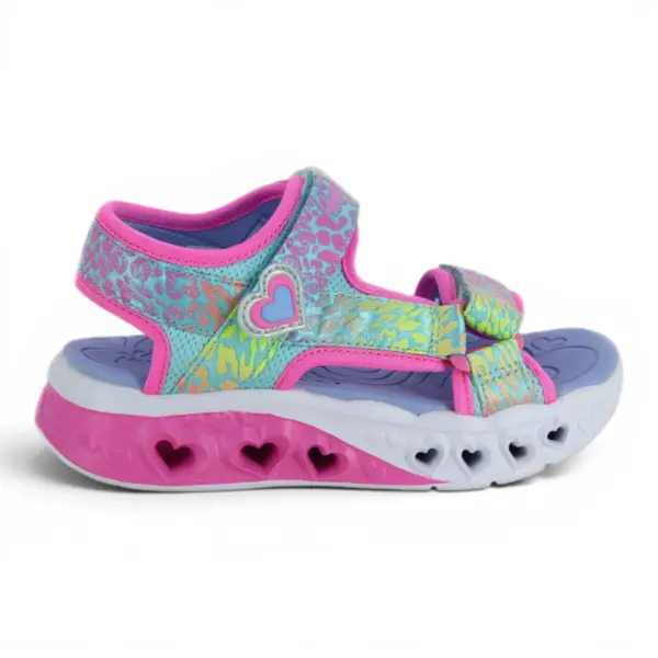 Flutter Hearts Sandals dječje sandale s motivom srca multicolor – Skechers