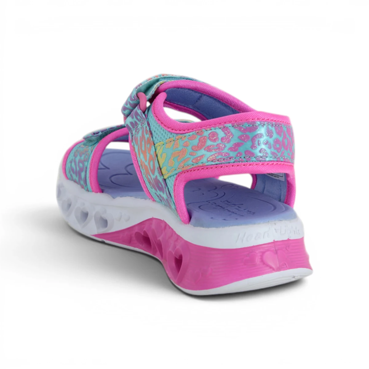 302967L-TQMT Flutter Hearts Sandals dječje sandale s motivom srca multicolor – Skechers