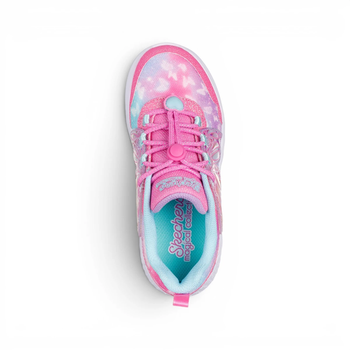 303055L-PKTQ Dream Racer Wing dječje tenisice ružičaste – Skechers