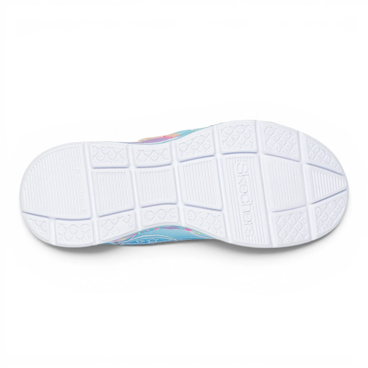 303060L-BLMT Mermaid Dreams dječje tenisice s motivom sirene plave – Skechers