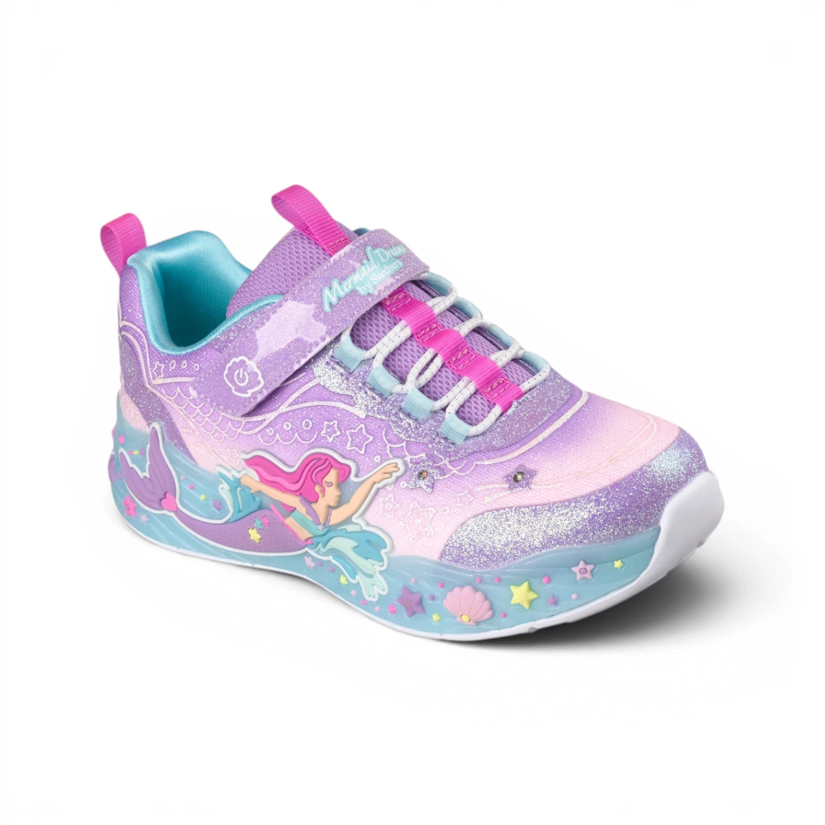 303060L-LVMT Mermaid Dreams dječje tenisice ljubičaste – Skechers