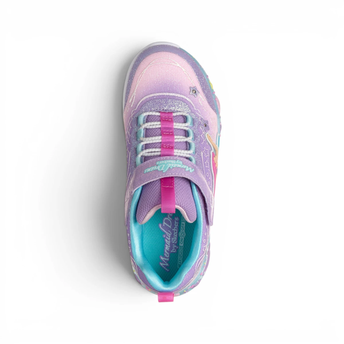 303060L-LVMT Mermaid Dreams dječje tenisice ljubičaste – Skechers