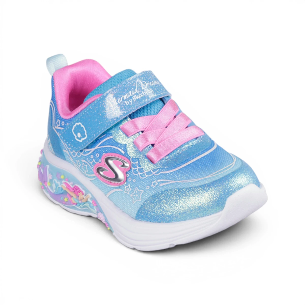 303061N-BLMT My Dreamers Lil Mermaid dječje tenisice plave – Skechers