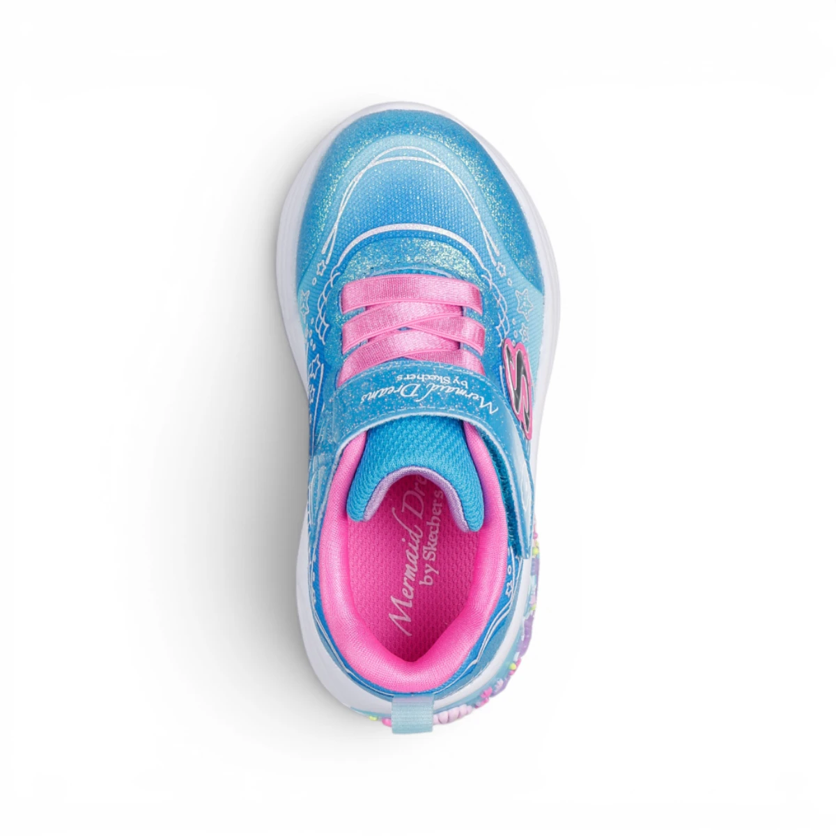 303061N-BLMT My Dreamers Lil Mermaid dječje tenisice plave – Skechers
