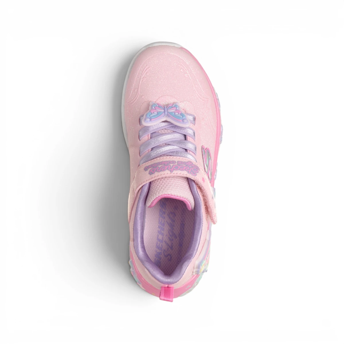 303065L-LPMT Roze dječje tenisice Butterfly Bliss – Skechers