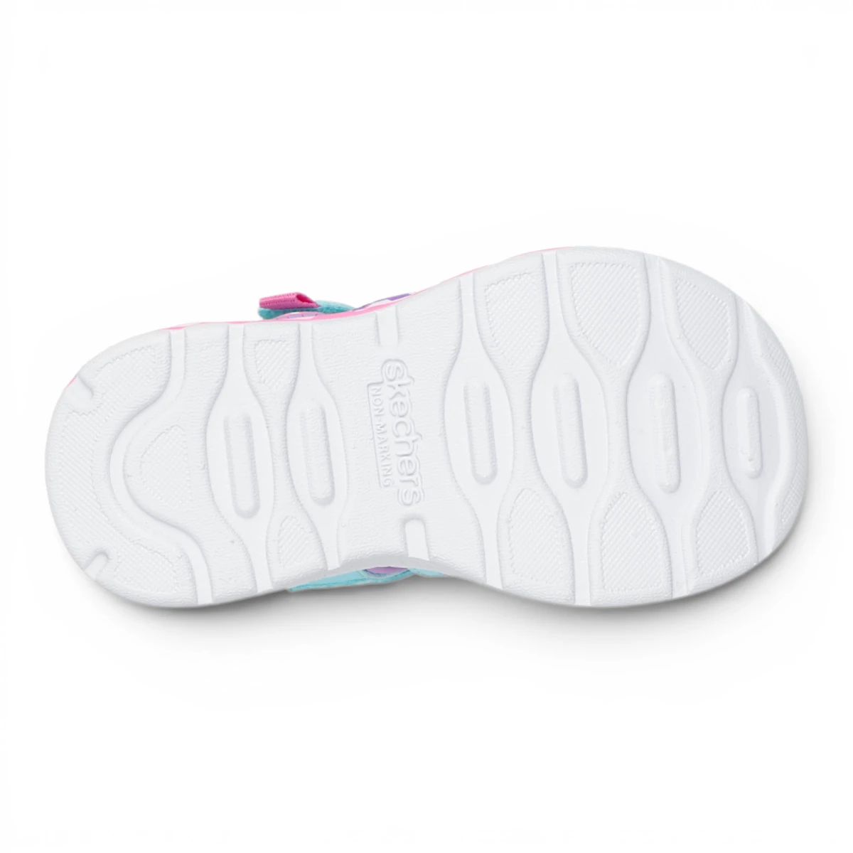 303162N-TQLV Play Scene Splash Cute Crew dječje sandale tirkizno-ljubičaste – Skechers