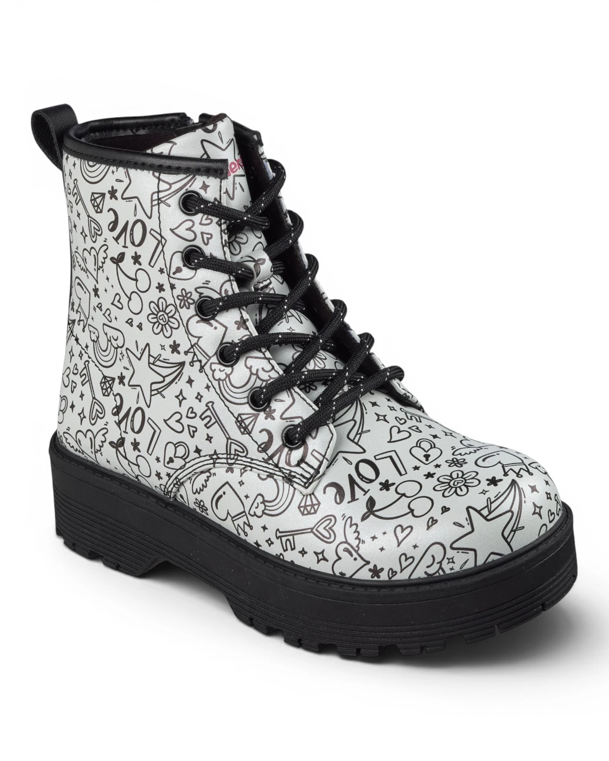 303408L-SLBK Skechers GRAVLEN HI - DOODLE DOWN SLBK
