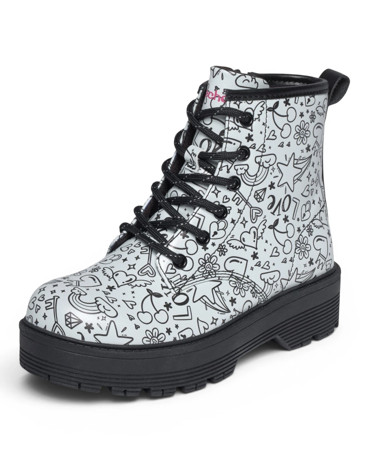 303408L-SLBK Skechers GRAVLEN HI - DOODLE DOWN SLBK
