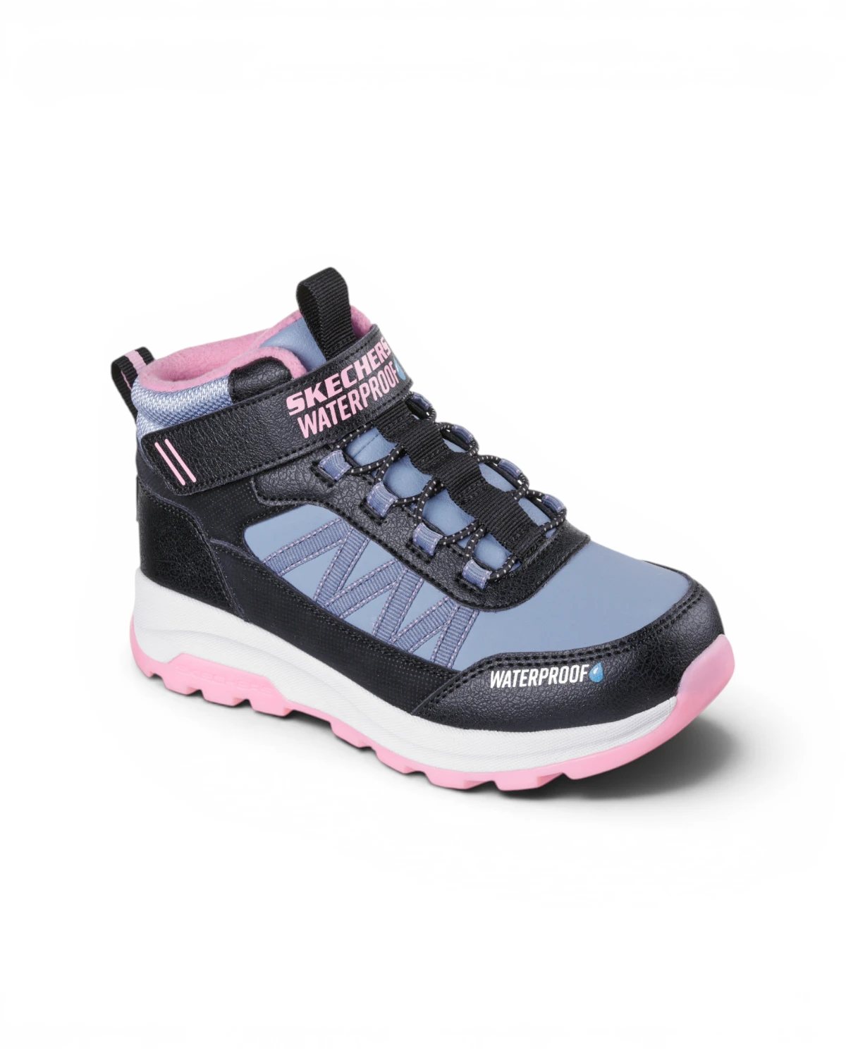 303493L-BKLP Storm Blazer dječje gležnjače crno-roze – Skechers