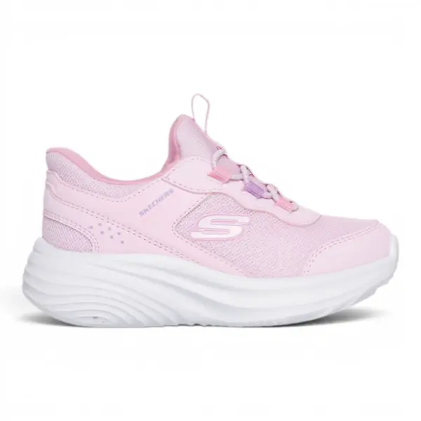 Bounder Step One dječje tenisice svijetlo roze – Skechers