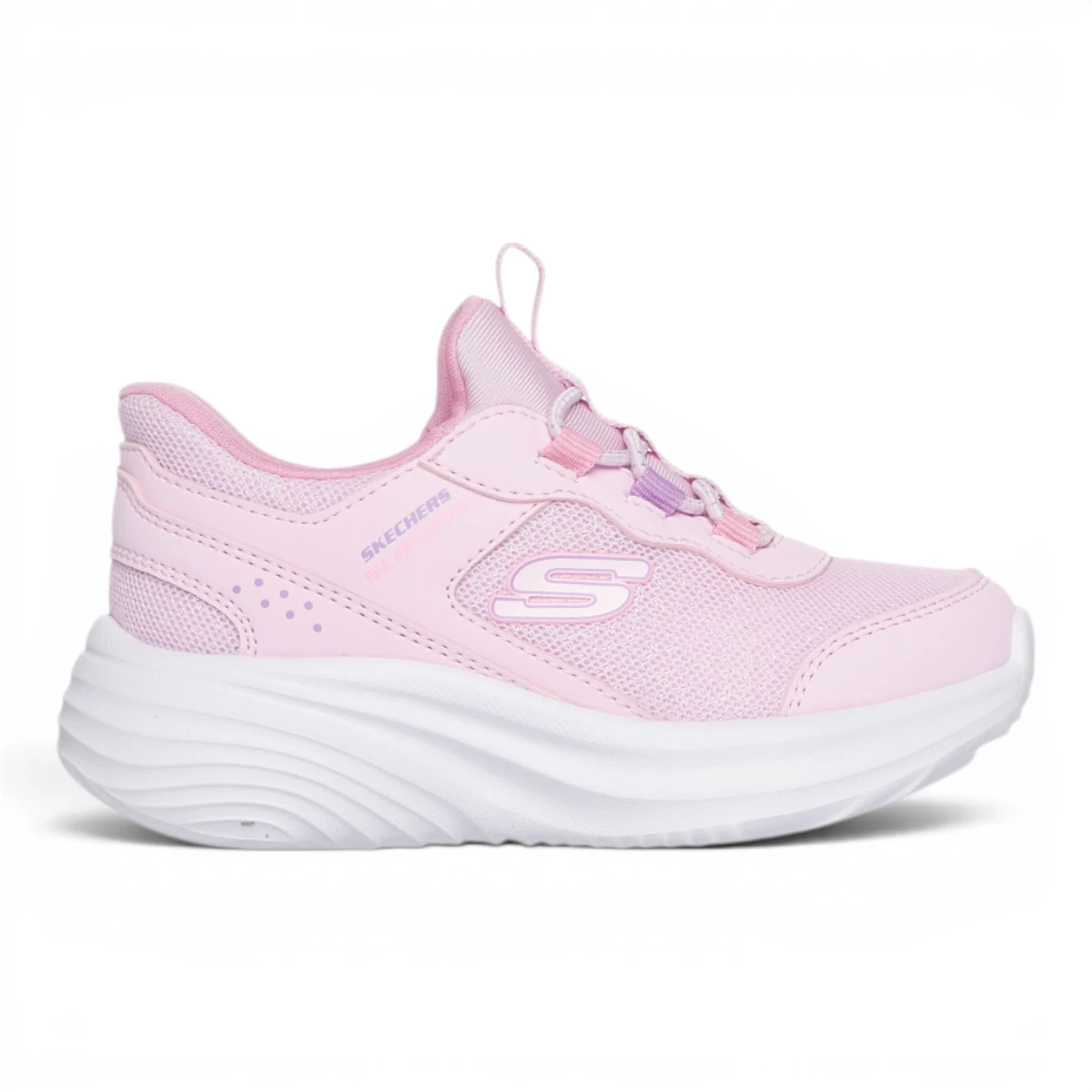 303690N-LTPK Bounder Step One dječje tenisice svijetlo roze – Skechers