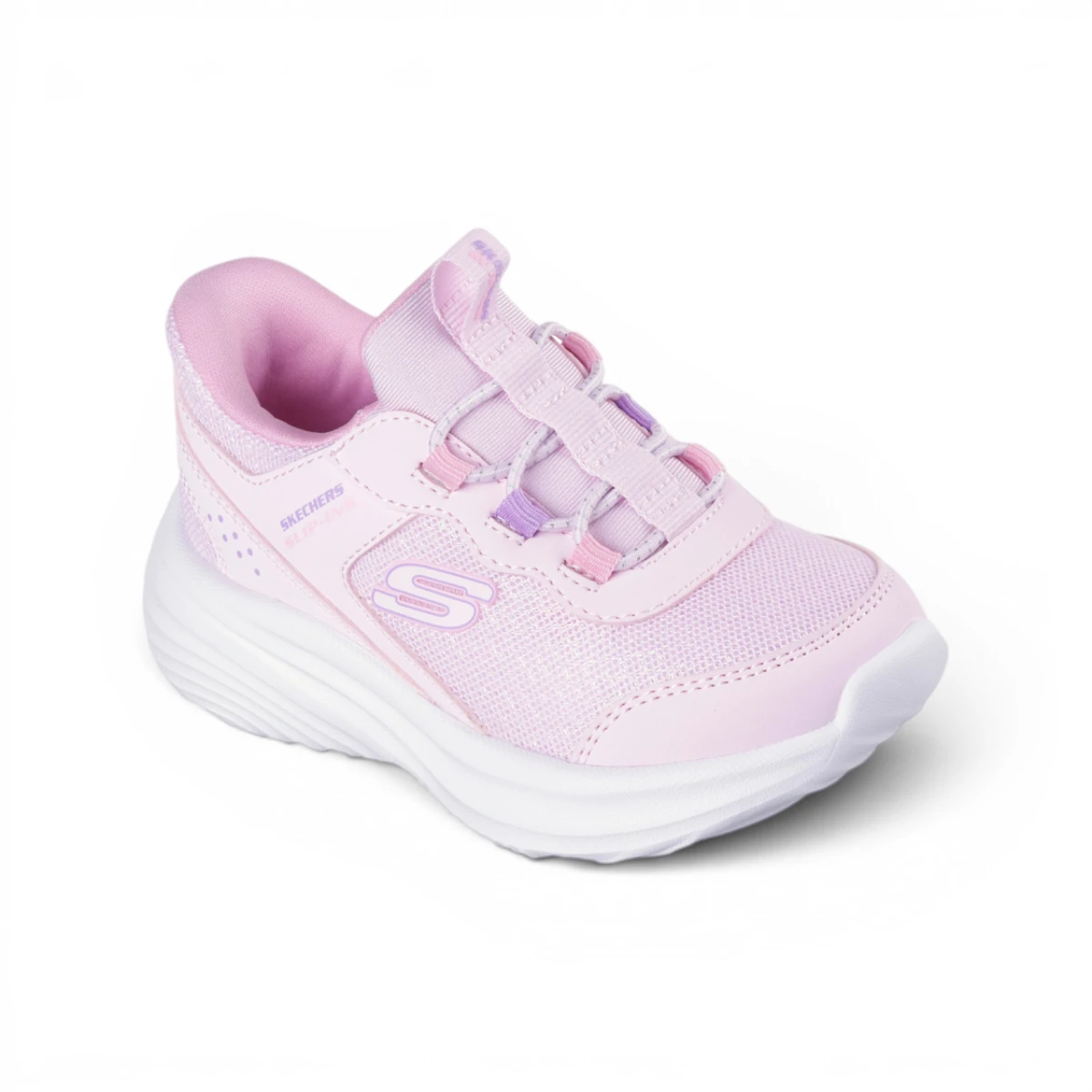 303690N-LTPK Bounder Step One dječje tenisice svijetlo roze – Skechers