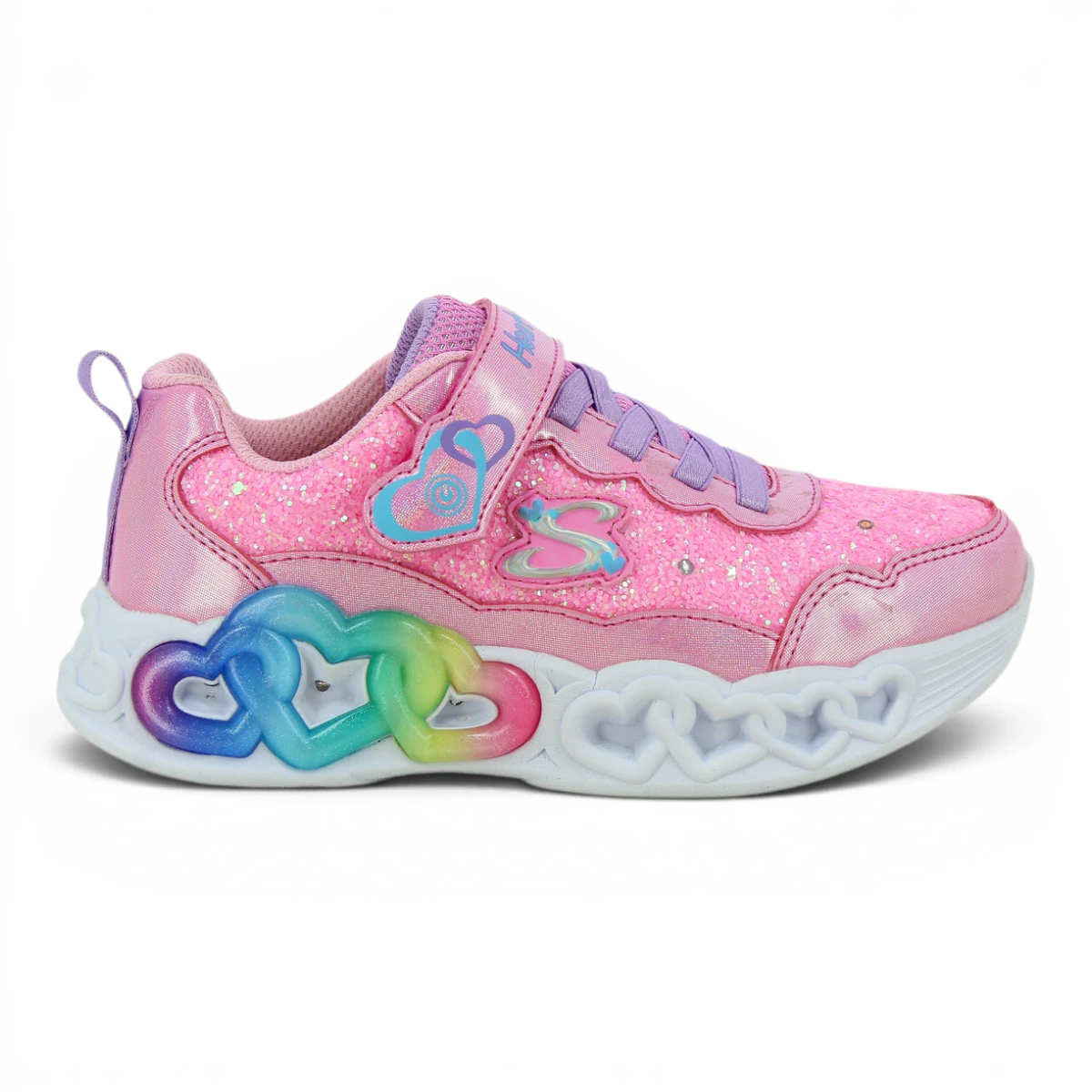 303752L-PKLP Infinite Heart Light dječje tenisice roze – Skechers