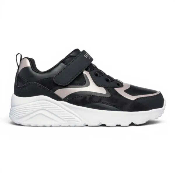 UNO Lite Metallic Burst dječje tenisice crne – Skechers