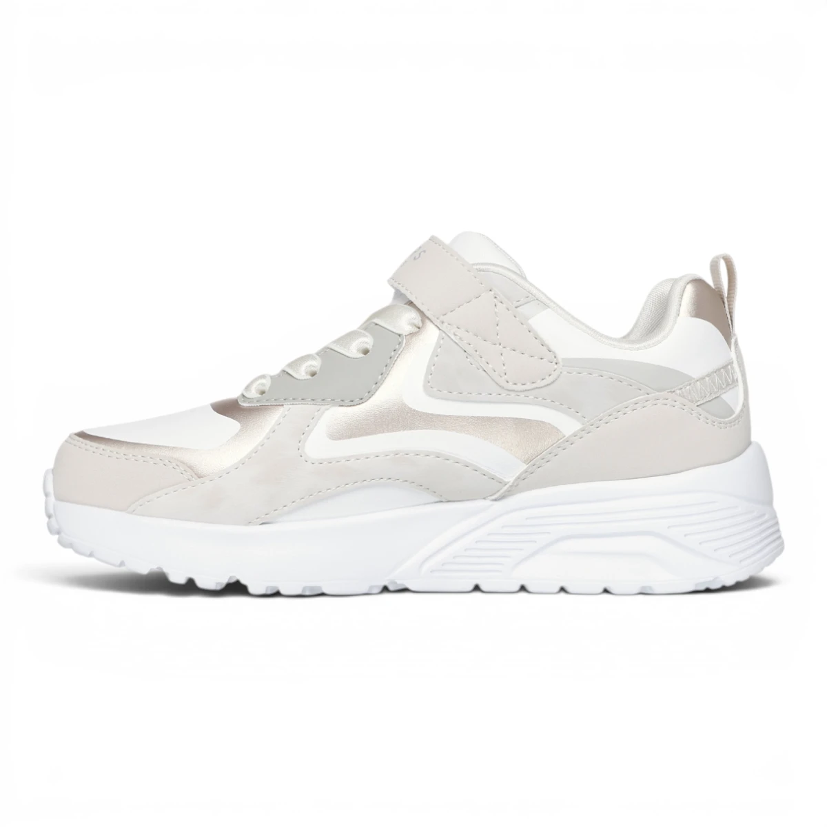 310380L-NAT UNO Lite Metallic Burst dječje tenisice bež – Skechers