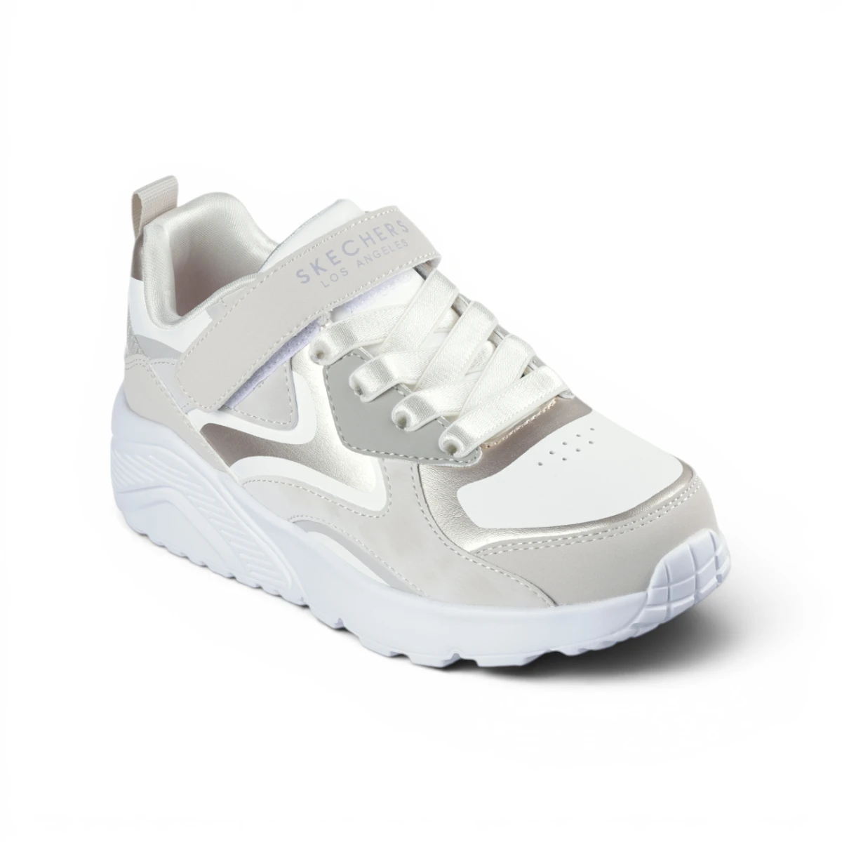 310380L-NAT UNO Lite Metallic Burst dječje tenisice bež – Skechers