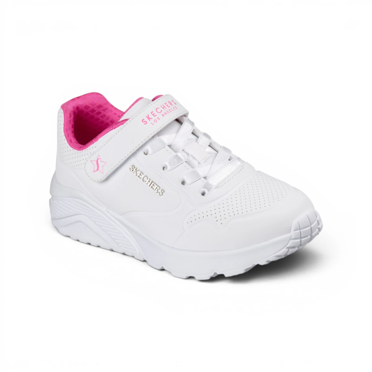 310429L-WHP UNO Lite Star Icon dječje tenisice bijelo-roze – Skechers