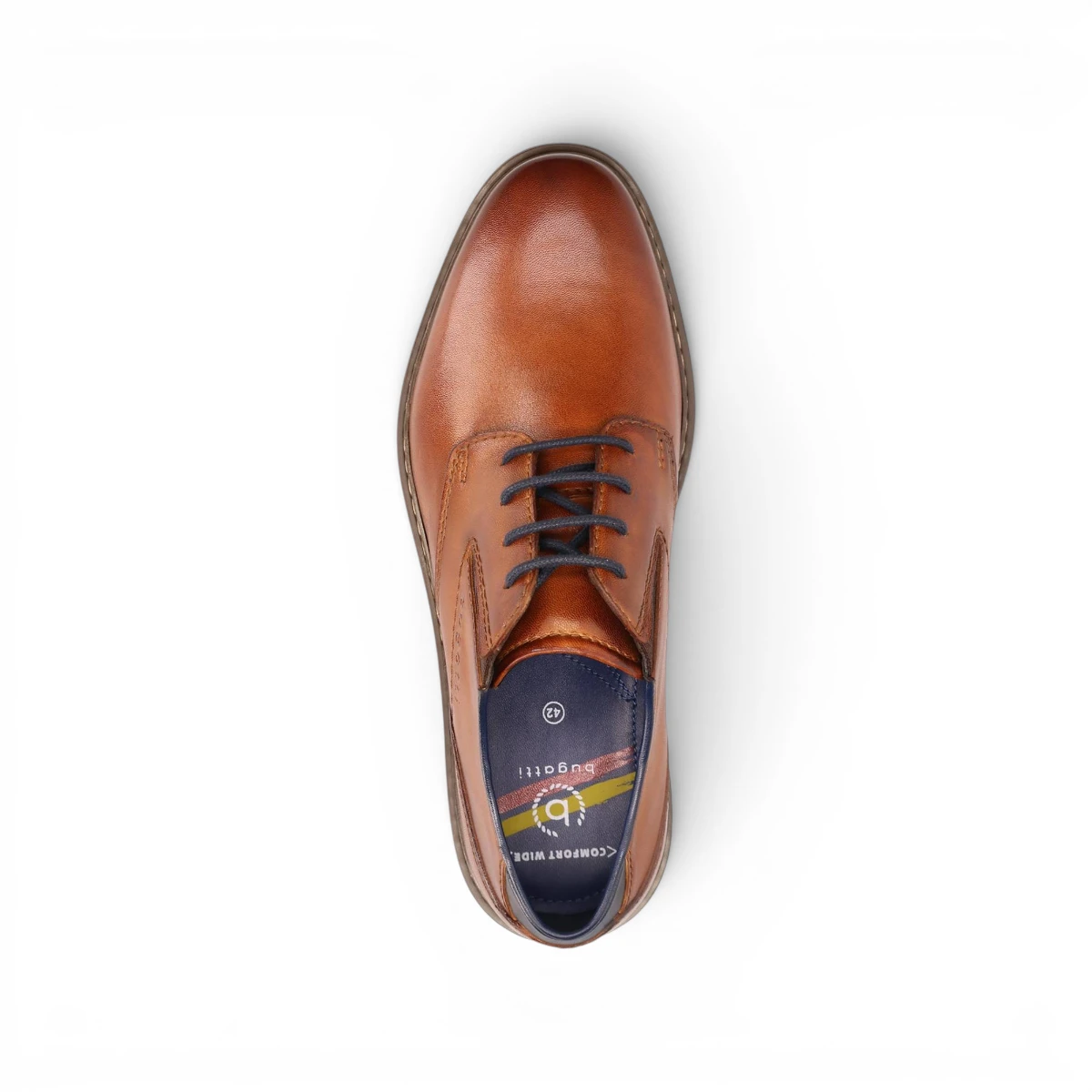 311-AOC01-4000-6300 Bugatti Muška cipela Rigalo Evo Cognac