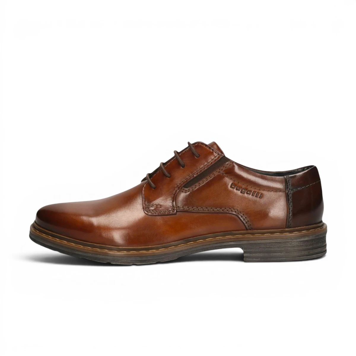 311-AOC03-1111-6361-460 Bugatti Muška cipela Rigalo Evo Cognac/Dark Brown