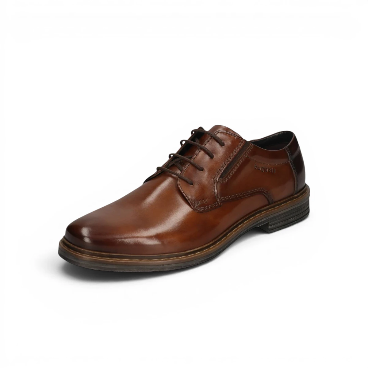 311-AOC03-1111-6361-460 Bugatti Muška cipela Rigalo Evo Cognac/Dark Brown